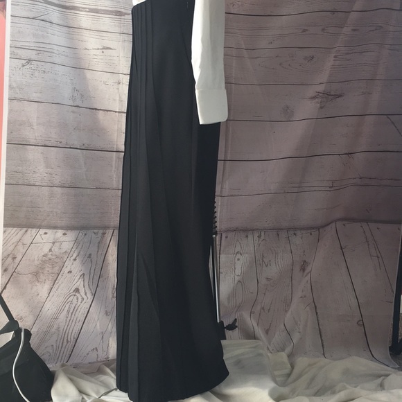 High Waisted CATHERINE MALANDRINO PIN TUCK PANTS. NWT DESIGNER COLLECTION - Picture 2 of 10